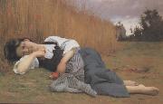 Adolphe William Bouguereau Rest in Harvest (mk26) oil painting artist